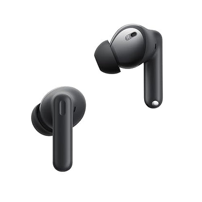 realme Buds T300 TWS earbuds with 40H Play time,30dB ANC, 360° Spatial Audio with Dolby Atmos, 12.4 mm Dynamic Bass Boost Driver, IP55 Water & Dust Resistant, BT v5.3 (Stylish Black)