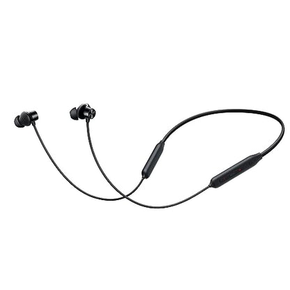 OnePlus Bullets Wireless Z2 ANC Bluetooth in Ear Earphones with Mic, 45dB Hybrid ANC, Bombastic Bass - 12.4 mm Drivers, 10 Mins Charge - 20 Hrs Music, 28 Hrs Battery (Black)