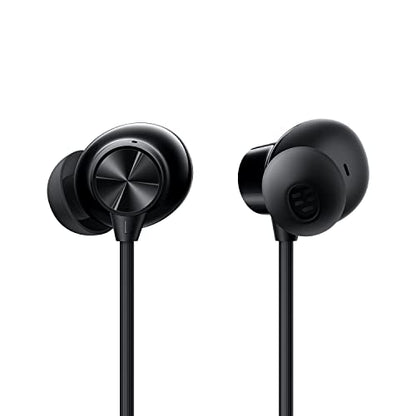 Oneplus Bullets Z2 Bluetooth Wireless in Ear Earphones with Mic, Bombastic Bass - 12.4 mm Drivers, 10 Mins Charge - 20 Hrs Music, 30 Hrs Battery Life, IP55 Dust and Water Resistant (Magico Black)