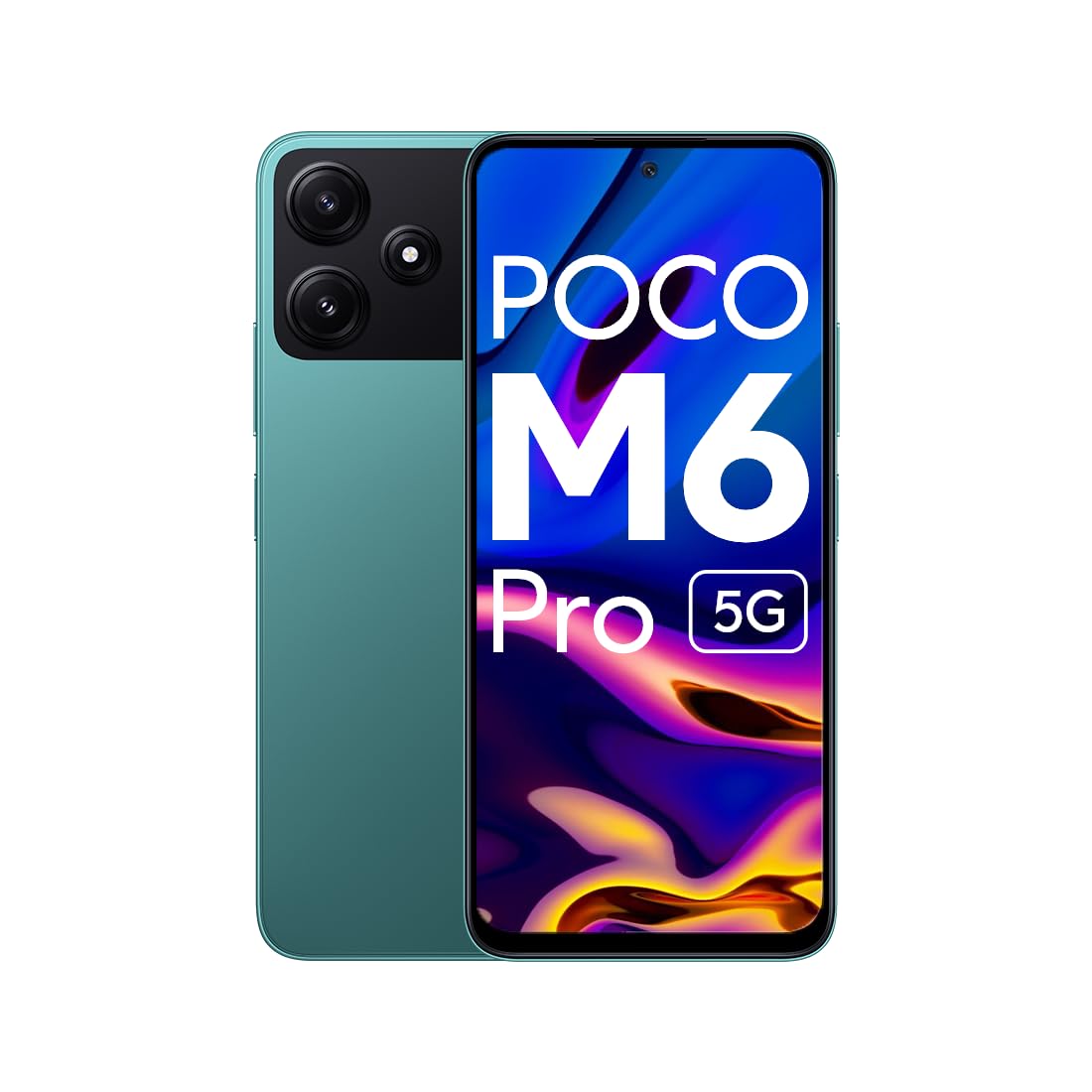 POCO M6 Pro 5G (Forest Green, 6GB RAM, 128GB Storage) | Snapdragon 4 Gen 2 | 6.79" Large Screen with 90Hz Refresh Rate | 50 MP Dual AI Camera