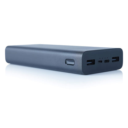 MI Power Bank 3i 20000mAh Lithium Polymer 18W Fast Power Delivery Charging | Input- Type C | Micro USB| Triple Output | Black.