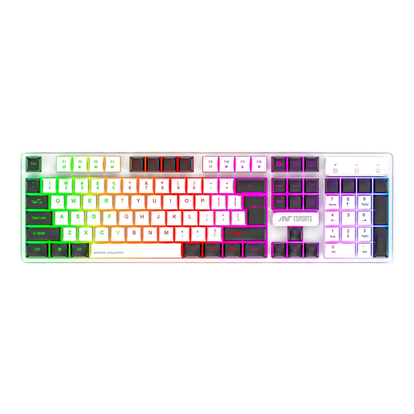 Ant Esports MK1700: Wired RGB Keyboard Vortex