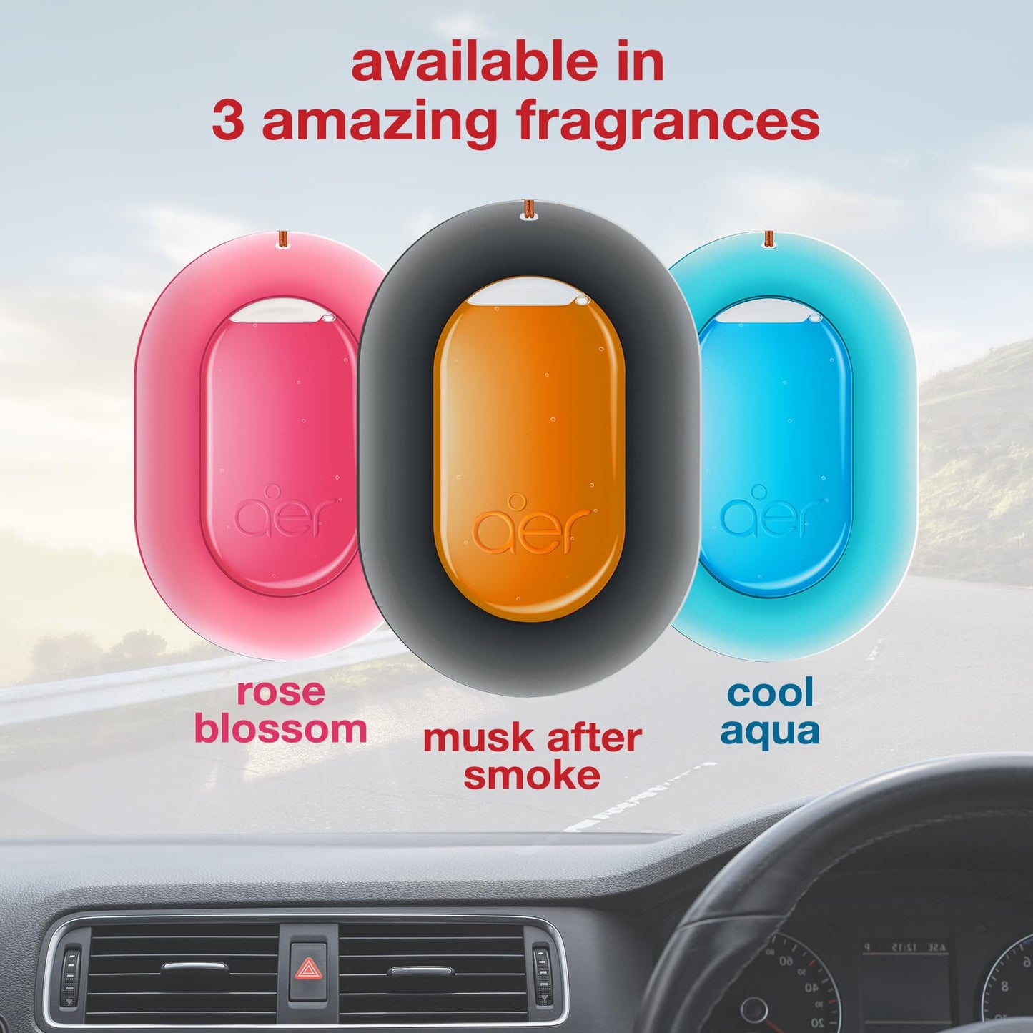 Godrej aer O Car Freshener (Musk After Smoke, Gel) Vortex