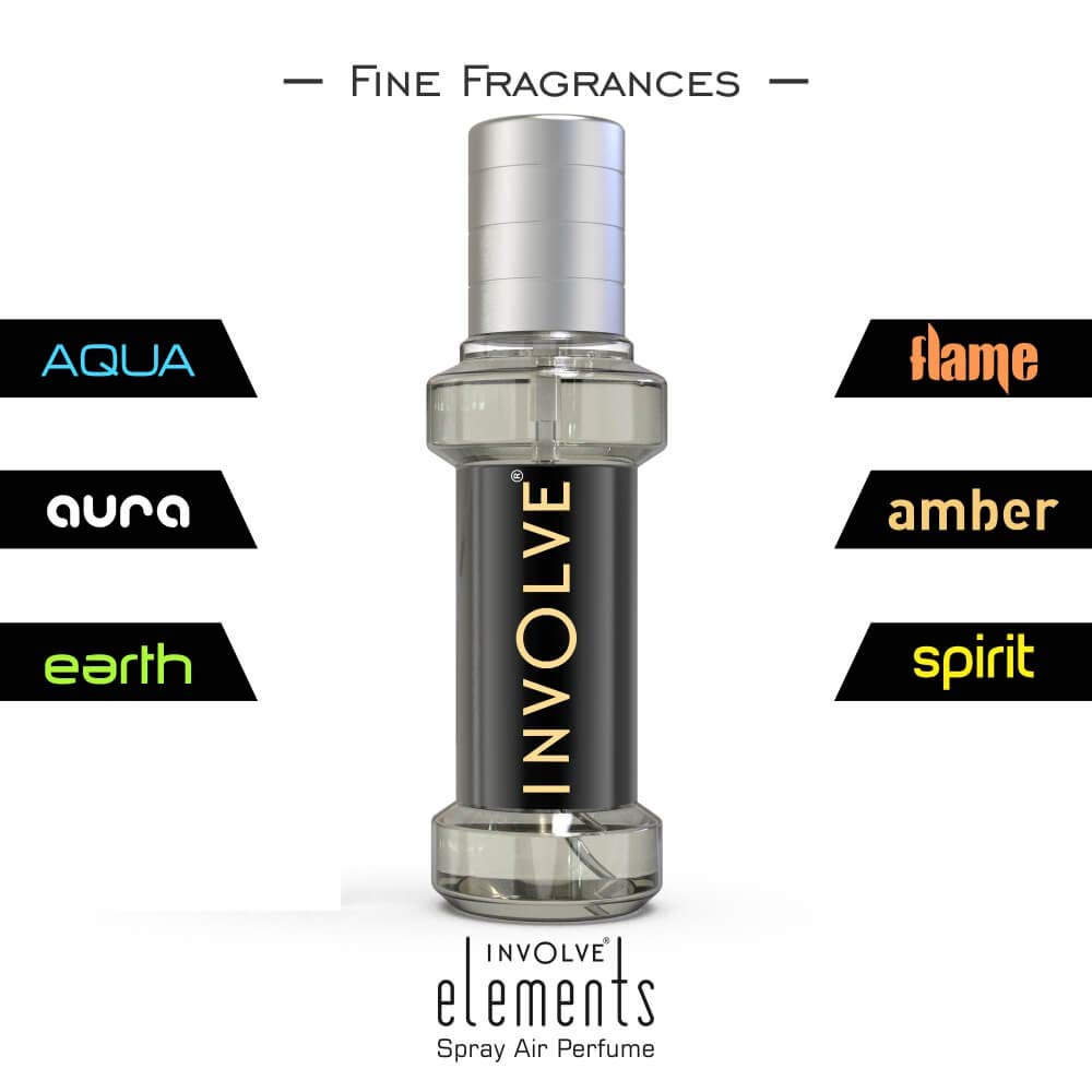 INVOLVE Elements Aqua Spray Air Perfume - 30ml Vortex