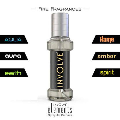 INVOLVE Elements Aqua Spray Air Perfume - 30ml Vortex