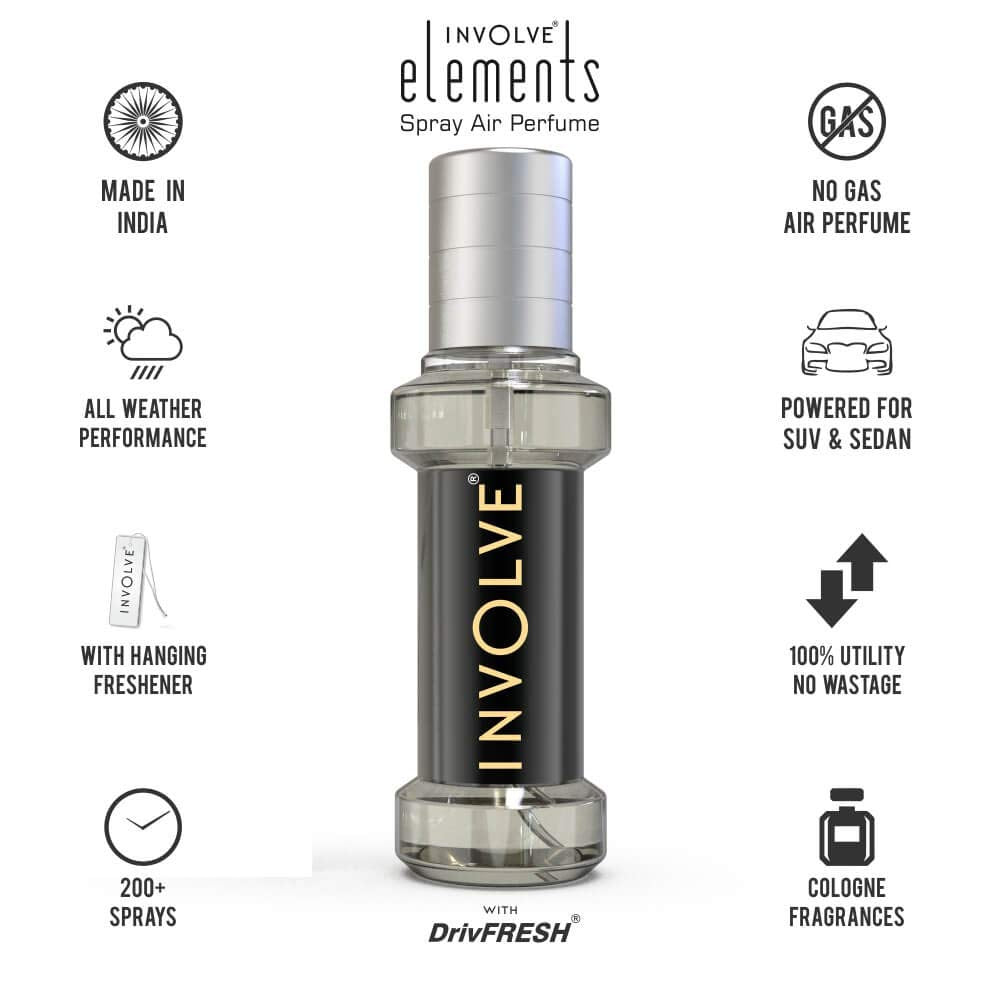 INVOLVE Elements Aqua Spray Air Perfume - 30ml Vortex