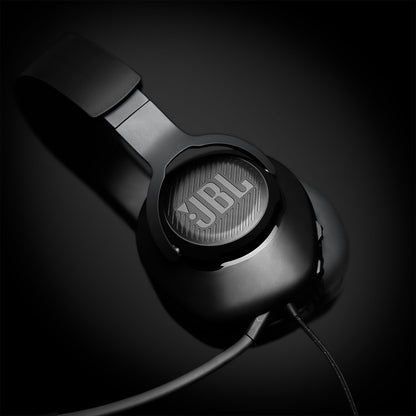 JBL Quantum 100: Wired Gaming Headset (Mic, Memory Foam) Vortex